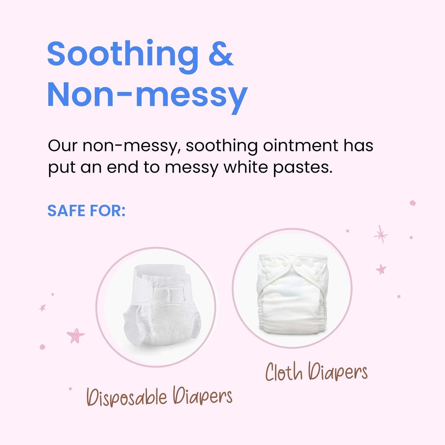 Grandma El's Diaper Rash Ointment Helps in Healing Irritating Chaping Relieve & Prevent Diaper Rash Soothens & Soften baby's SKin, 2 Ounce Tube