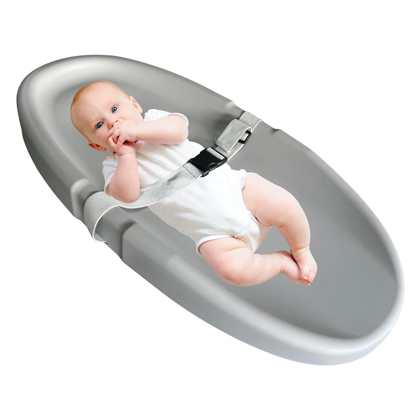 Baby Changing Pad,Waterproof Easy to Clean,PU Foam Changing Pad on Table Topper for Changing Diaper and Dresser (Grey)