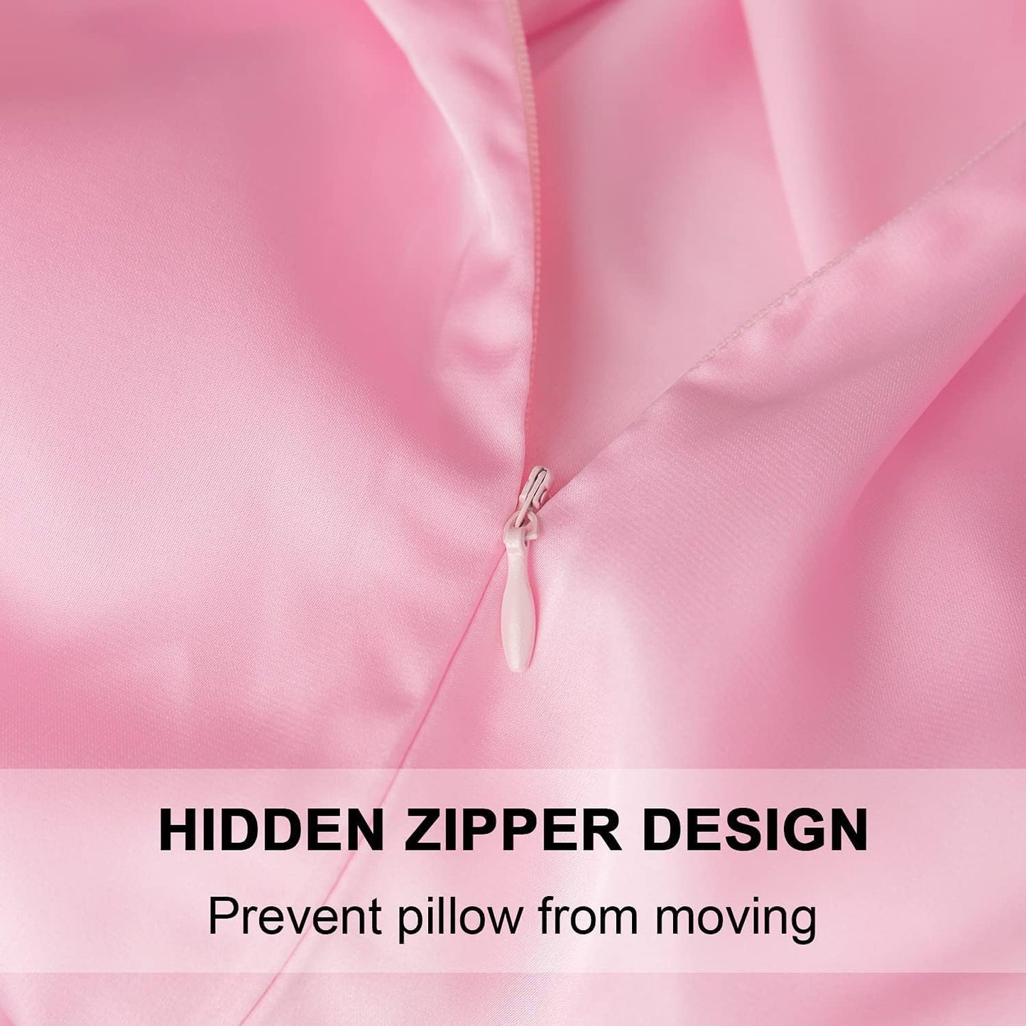 Mulberry Silk Pillowcase for Hair and Skin,Toddler Size Kids Silk Pillow Case with Hidden Zipper,Allergen Proof Dual Sides Soft Breathable Smooth Silk Pillow Cover(Toddler,Pink)