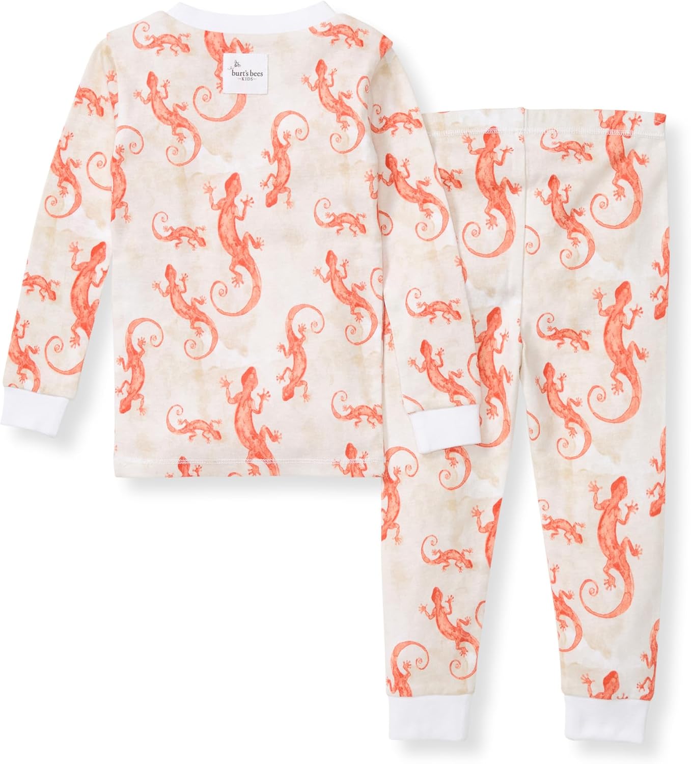 Burt's Bees Baby Boys' 2-Piece Long Sleeve Tee and Pants Organic Cotton Pajama Set