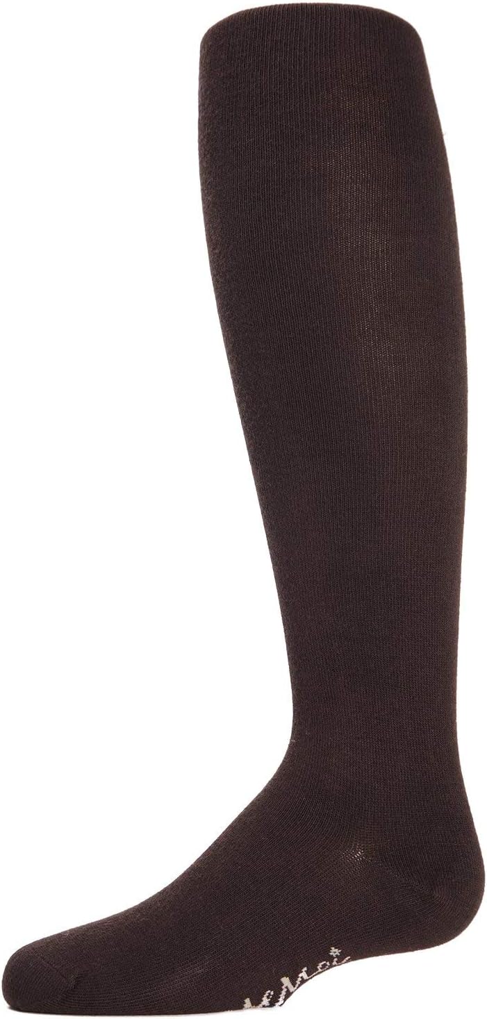 MeMoi Soft Pima Cotton Tights for Girls, Soft and Lightweight Opaque Tights for girls - Sizes 8 to 16