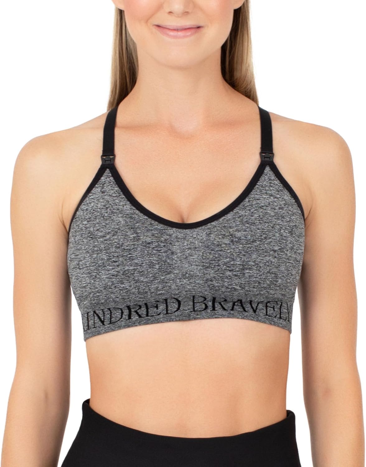 Kindred Bravely Sublime Nursing Sports Bras for Breastfeeding, Soft & Stretchy Maternity Bra