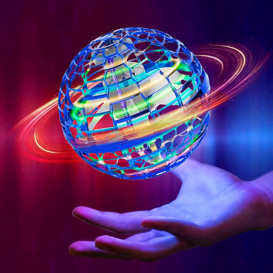 Flying Orb Ball 2024 Toys Soaring Hover Boomerang Galactic Fidget Cool Magic Hand Controlled Mini Drone Cosmic Globe Spinner Safe for 6 7 8 9 10+ Year Old Kids Outdoor Toys