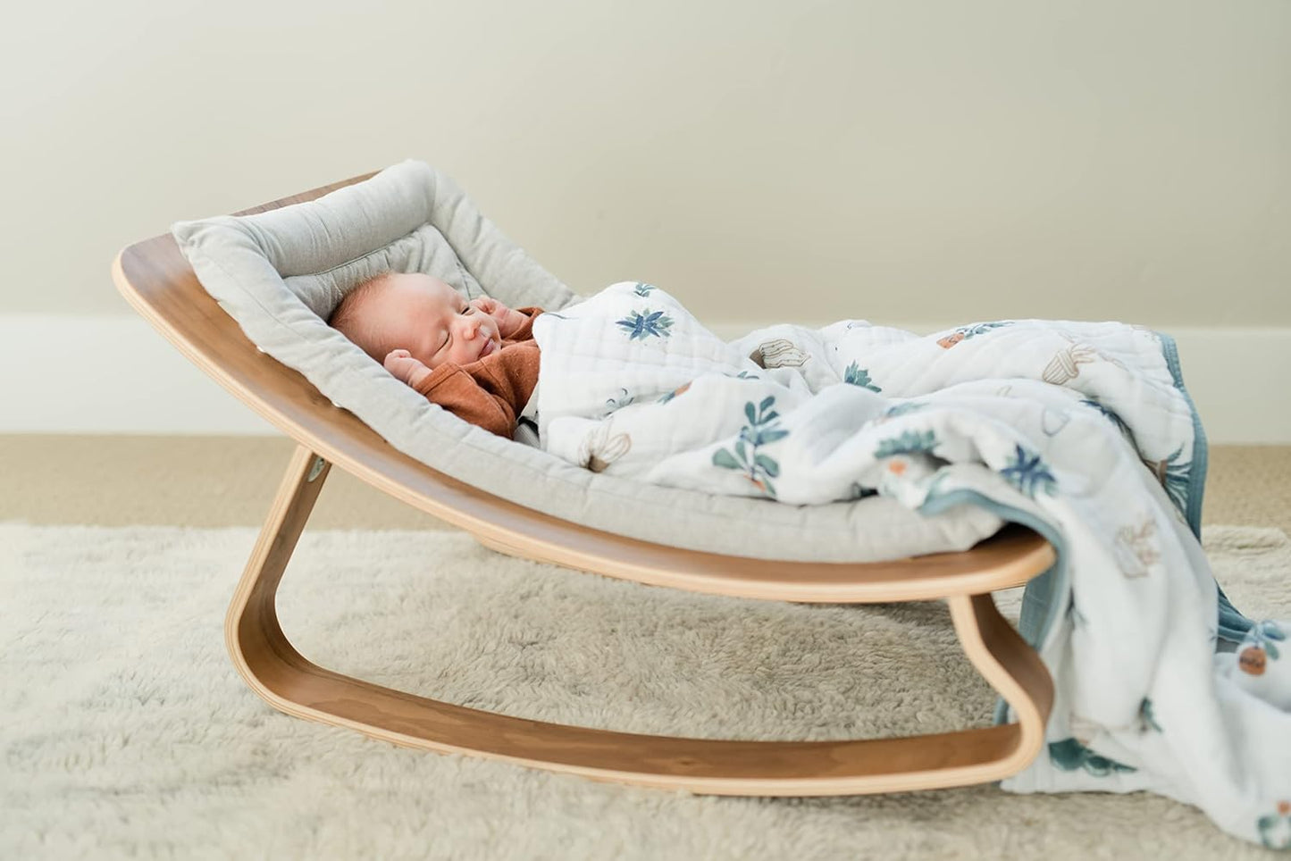 Little Unicorn Original Premium Cotton Quilt | Multi-Layered & Extra-Soft Muslin Fabric |for Babies & Toddlers (Prickle Pots)