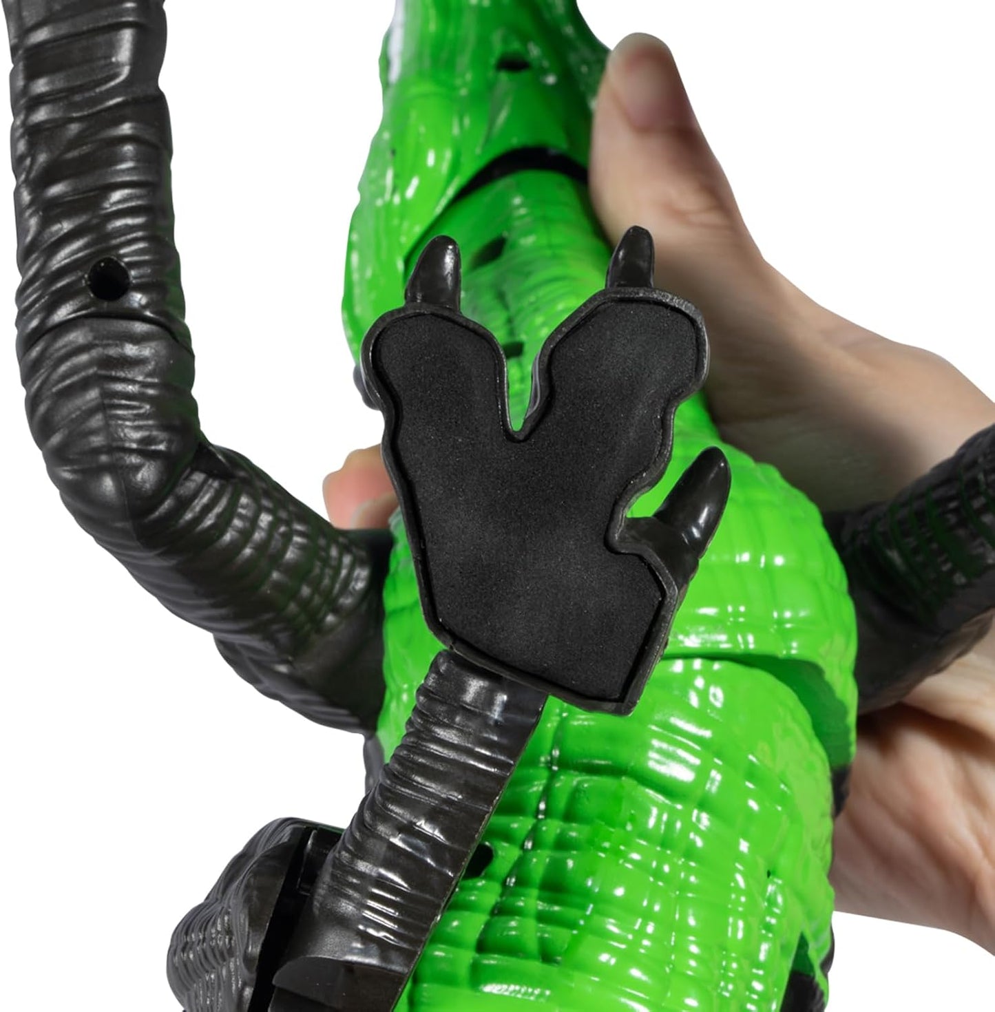 TEMI Large Remote Control Bionic Dinosaur Toy for Kids 3-12, Realistic Mist Spray Electric Walking Jurassic T-rex, RC Dino Robot Toy with Light & Roar, Gift for Toddlers Boys Girls 4-7