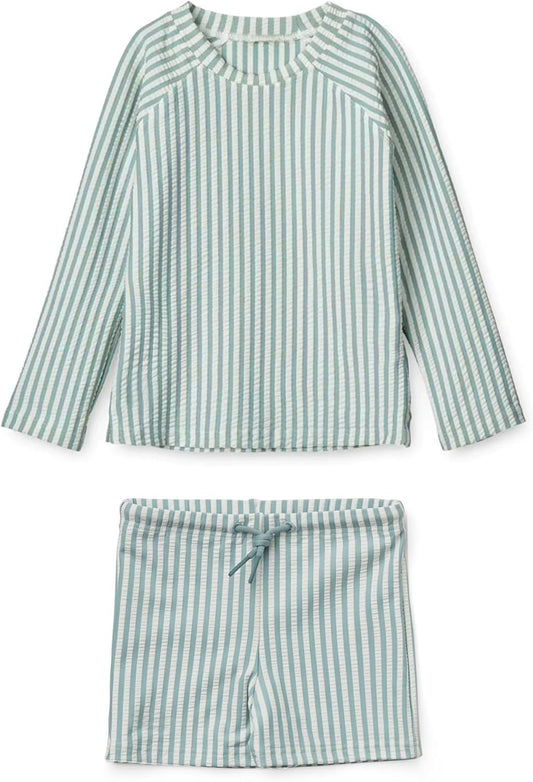 Boys One Piece Swimsuit Whale Dolphin Bathing Suit Zipper Rash Guard Kid Short Sleeve Swimwear Shark Beach Wear UPF50+