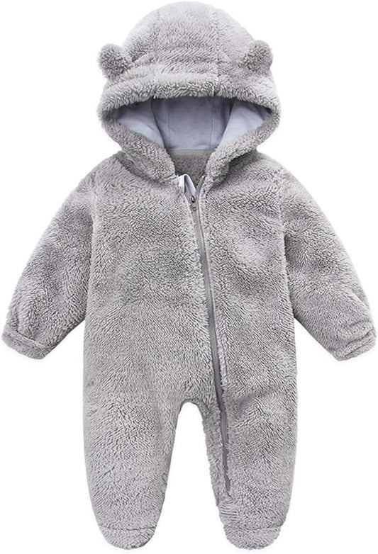 Baby Boy Girl Snowsuit Winter Warm Clothes Coat Infant Jumpsuit Toddler Outfit