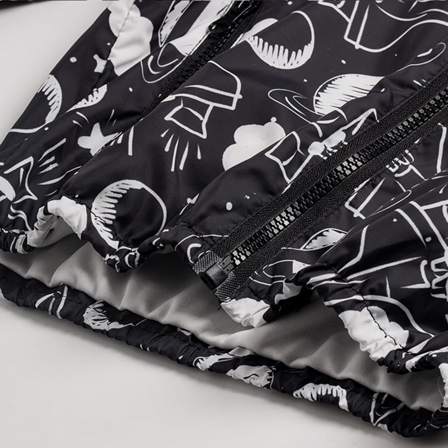 WELAKEN Lightweight Jacket for Girls Kids & Toddler II Girls' Print Water-Resistant Jacket