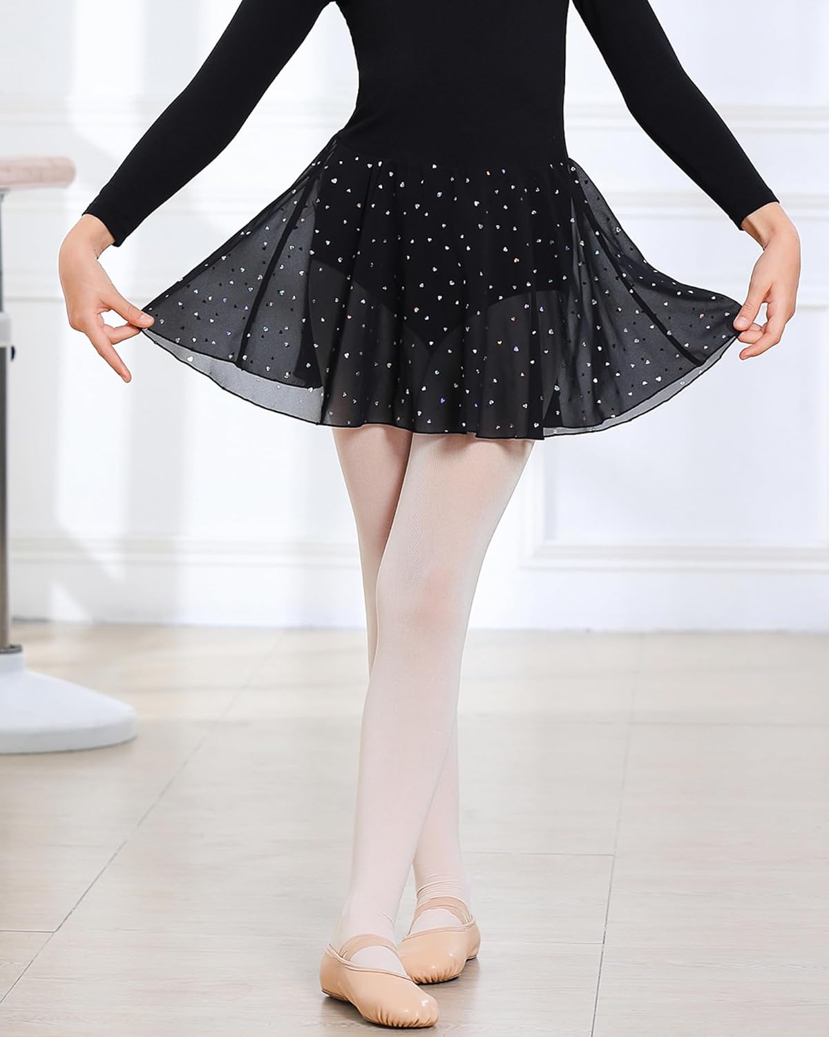 Stelle Girls' Ultra Soft Pro Dance Tight/Ballet Footed Tight (Toddler/Little Kid/Big Kid)