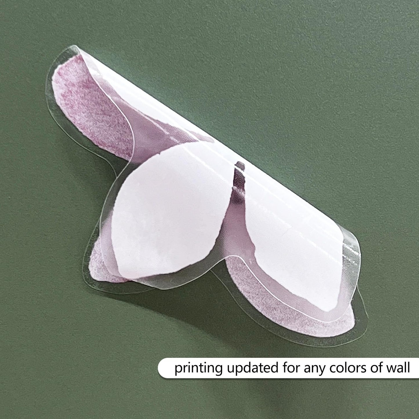 YouRfocus Daisy Wall Decals | 72 PCS Boho Flower Stickers for Girls' Rooms, Playrooms, and Nurseries | Dual Layer Print for High Coverage | Removable Peel and Stick Wall Decor (Pink-A) | 12 Sheets