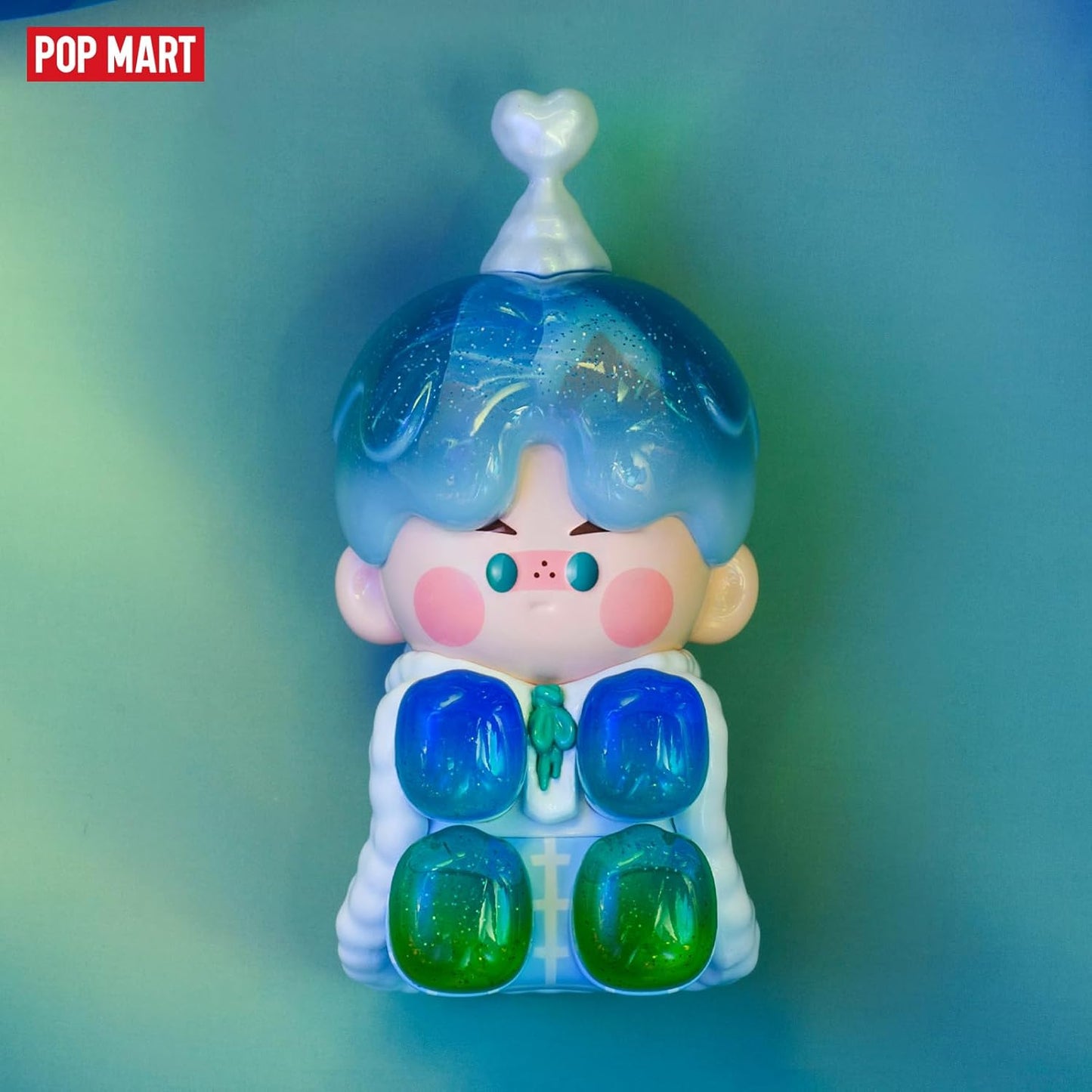 POP MART Pino Jelly Make a Wish Blind Box Figures, Random Design Mystery Toys for Modern Home Decor, Collectible Toy Set for Desk Accessories, Single Box