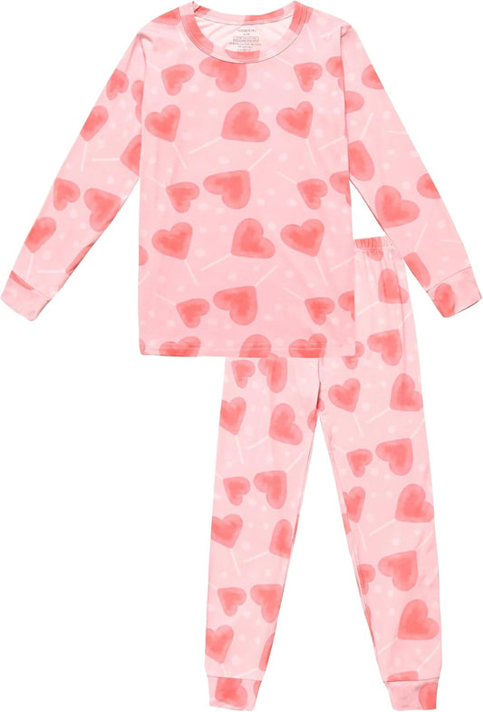 BABY 2T-10Y Toddler Kids Girls Boys Soft Comfy Viscose 2pcs Set Long Sleeve Plain Shirts and Pants Sets