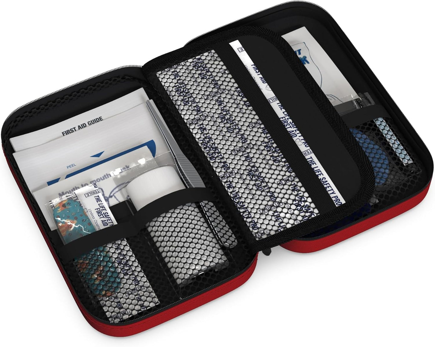 Small, First Aid and CPR Kit for children, toddler, and kids. Large Variety of Bandages to fit your childs injuries. Perfect travel first aid kit, Diaper Bag, Backpack, Car, and More. Quick and Effect