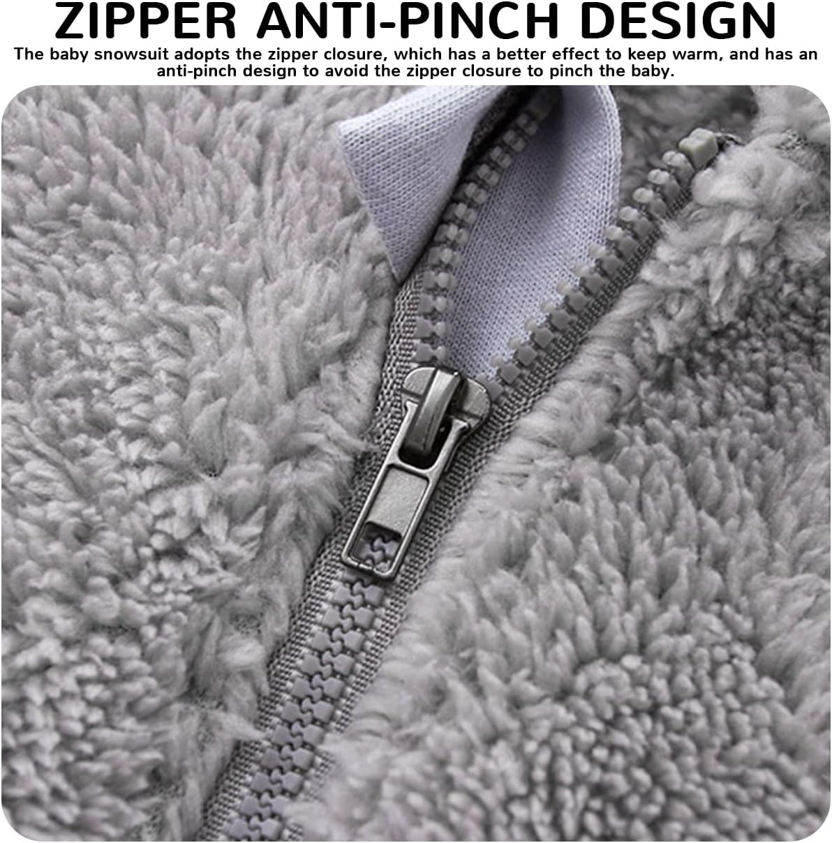 Baby Boy Girl Snowsuit Winter Warm Clothes Coat Infant Jumpsuit Toddler Outfit