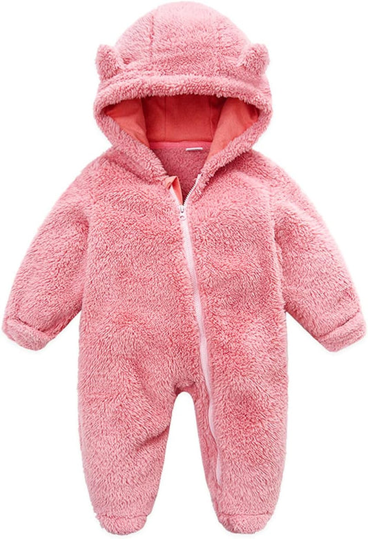 Baby Boy Girl Snowsuit Winter Warm Clothes Coat Infant Jumpsuit Toddler Outfit