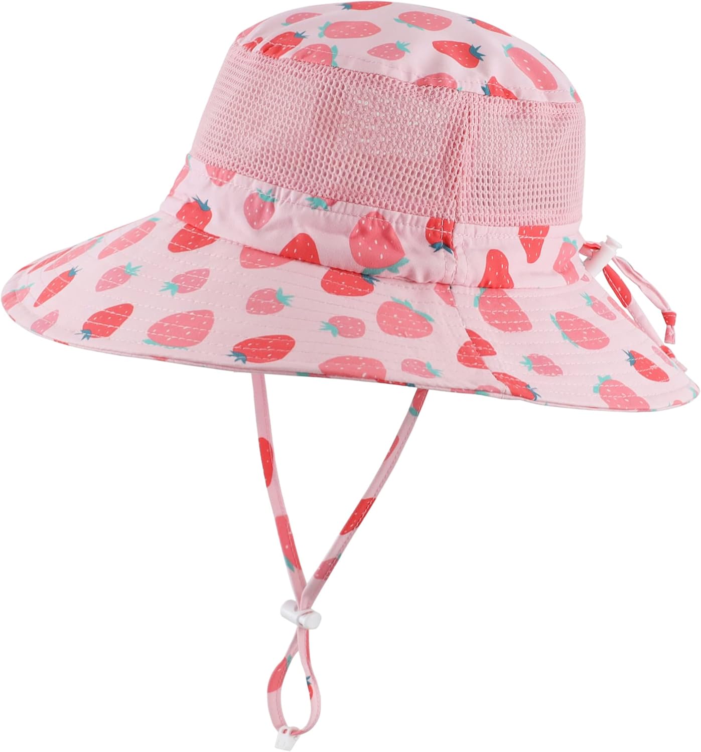 Home Prefer UPF50+ Wide Brim Sun Hat Boys Girls Sun Protection Hat Zoo Beach Swim Safari Bucket Hat for Baby Toddler Kid