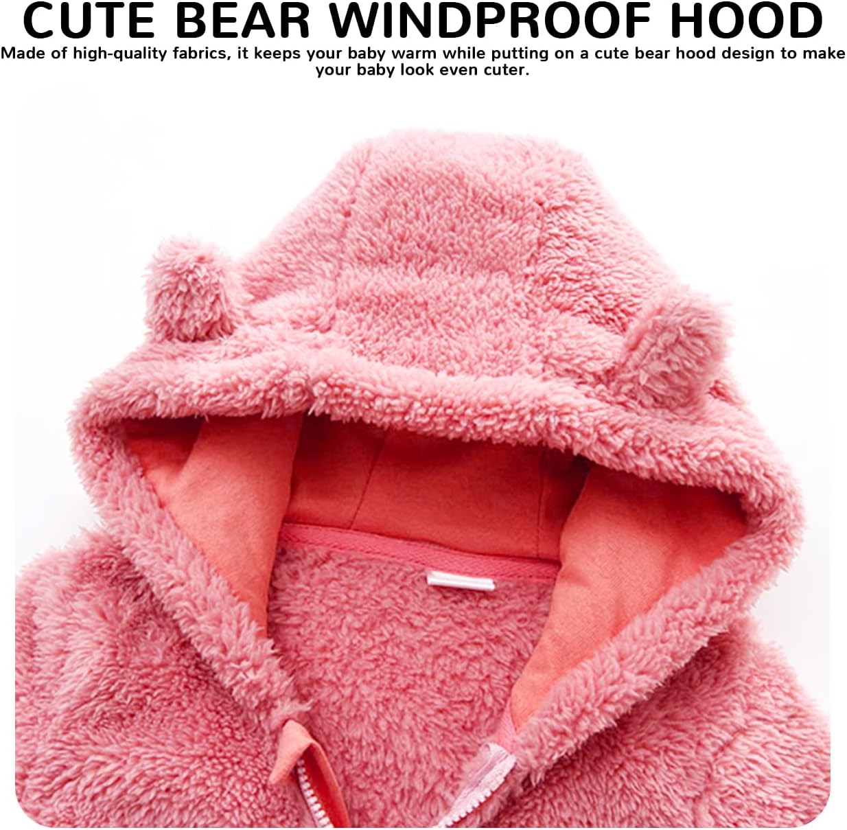 Baby Boy Girl Snowsuit Winter Warm Clothes Coat Infant Jumpsuit Toddler Outfit