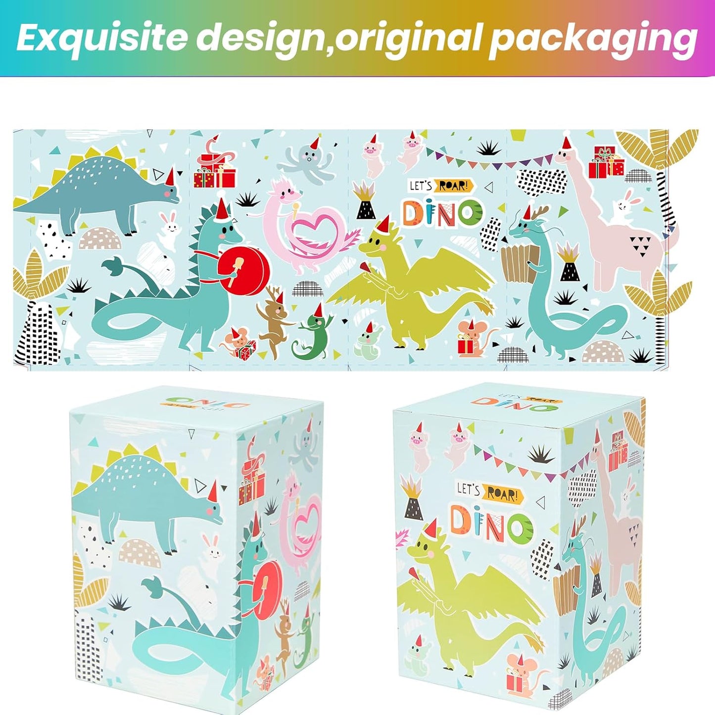 3D Printed Dragon Egg, 15 inchs Rainbow Luminous Dragon Toy,Articulated Crystal Dragon,Glow in Dark Fidget.Cool