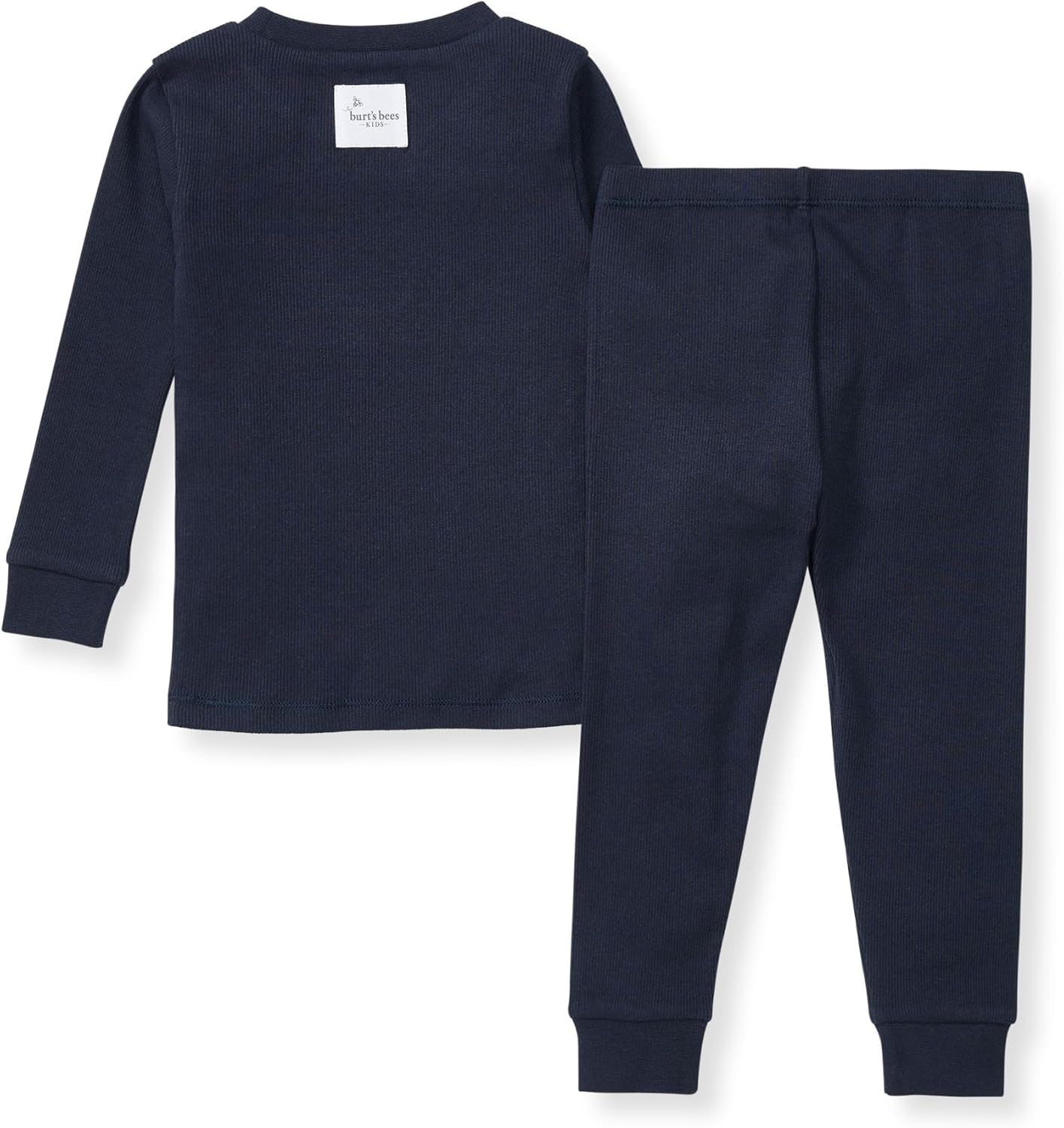 Burt's Bees Baby Boys' 2-Piece Long Sleeve Tee and Pants Organic Cotton Pajama Set