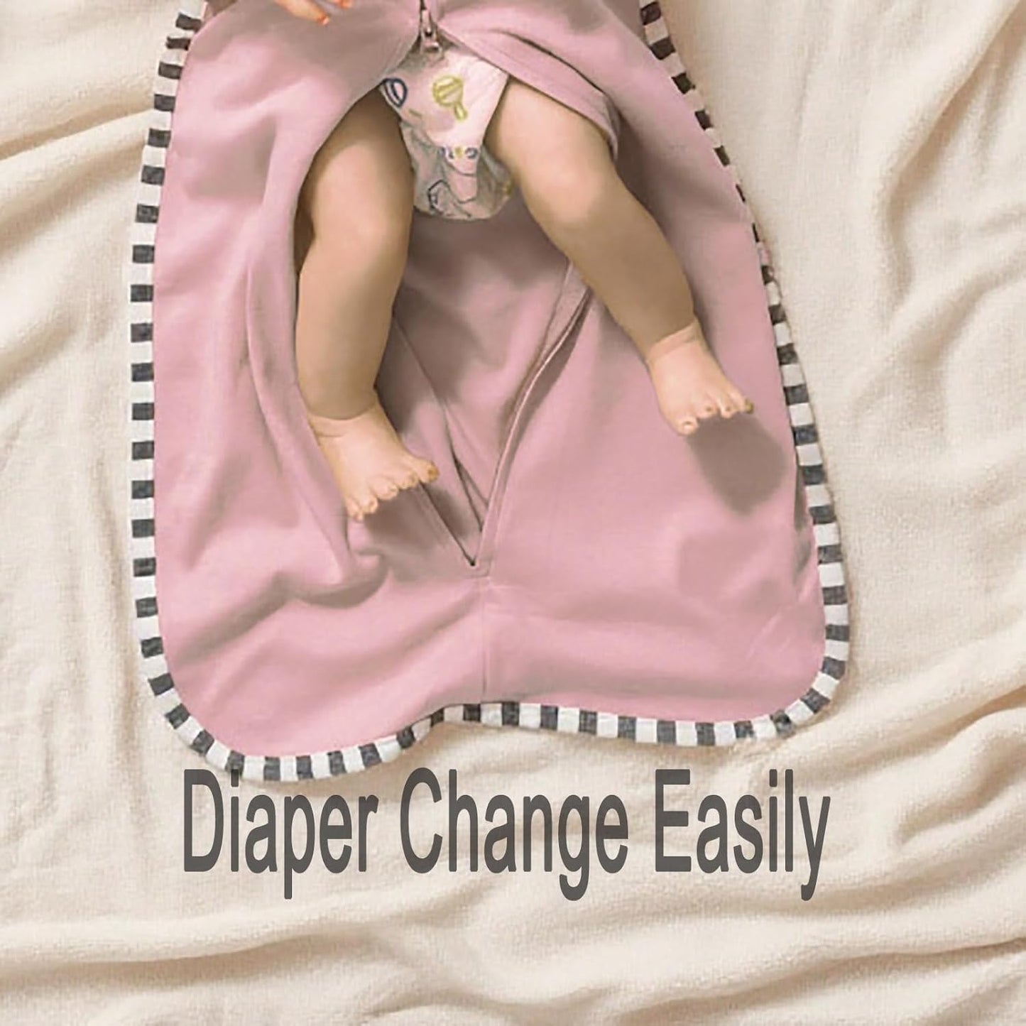 Baby Transition Swaddle 2-Pack, Newborn Sleep Sack, Arms Up Design (Arms In/Out), Infant Swaddle for Boys Girls