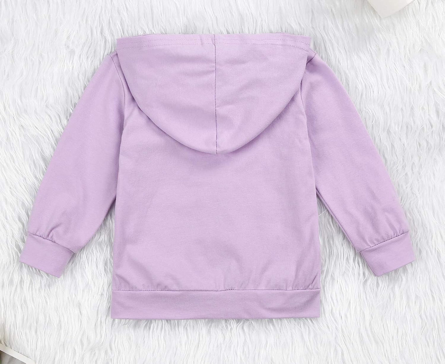 Imcute Baby Zip Up Hoodie, Unisex inflant Toddler Long Sleeve Sweatshirts Lightweight Jacket Hooded Coats Fall Winter Outfits