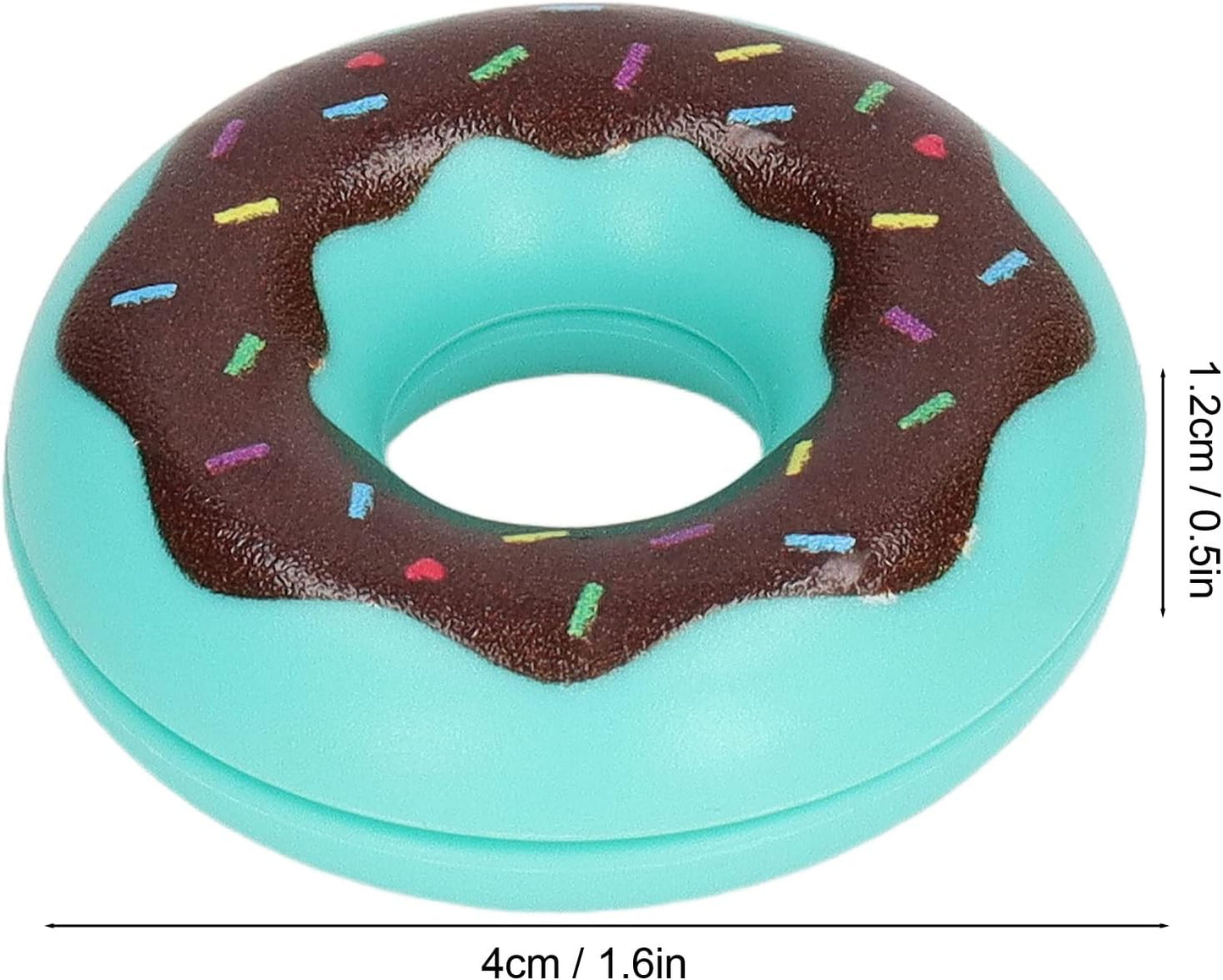 VBESTLIFE Magnetic Fidget Toy, Doughnut Finger Fidget Slider Toy Anxiety Pressure Relieving Fidget Slider Toy Fidget for Adults Kids Fidget Toys (Mint Green)