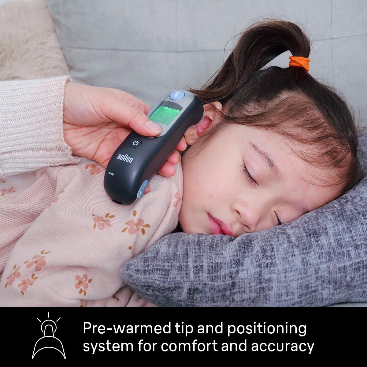 Braun ThermoScan 7 Digital Ear Thermometer for Adults, Babies & Infants, Age-Adjusted Fever Guidance, No. 1 Brand Recommended by Pediatricians