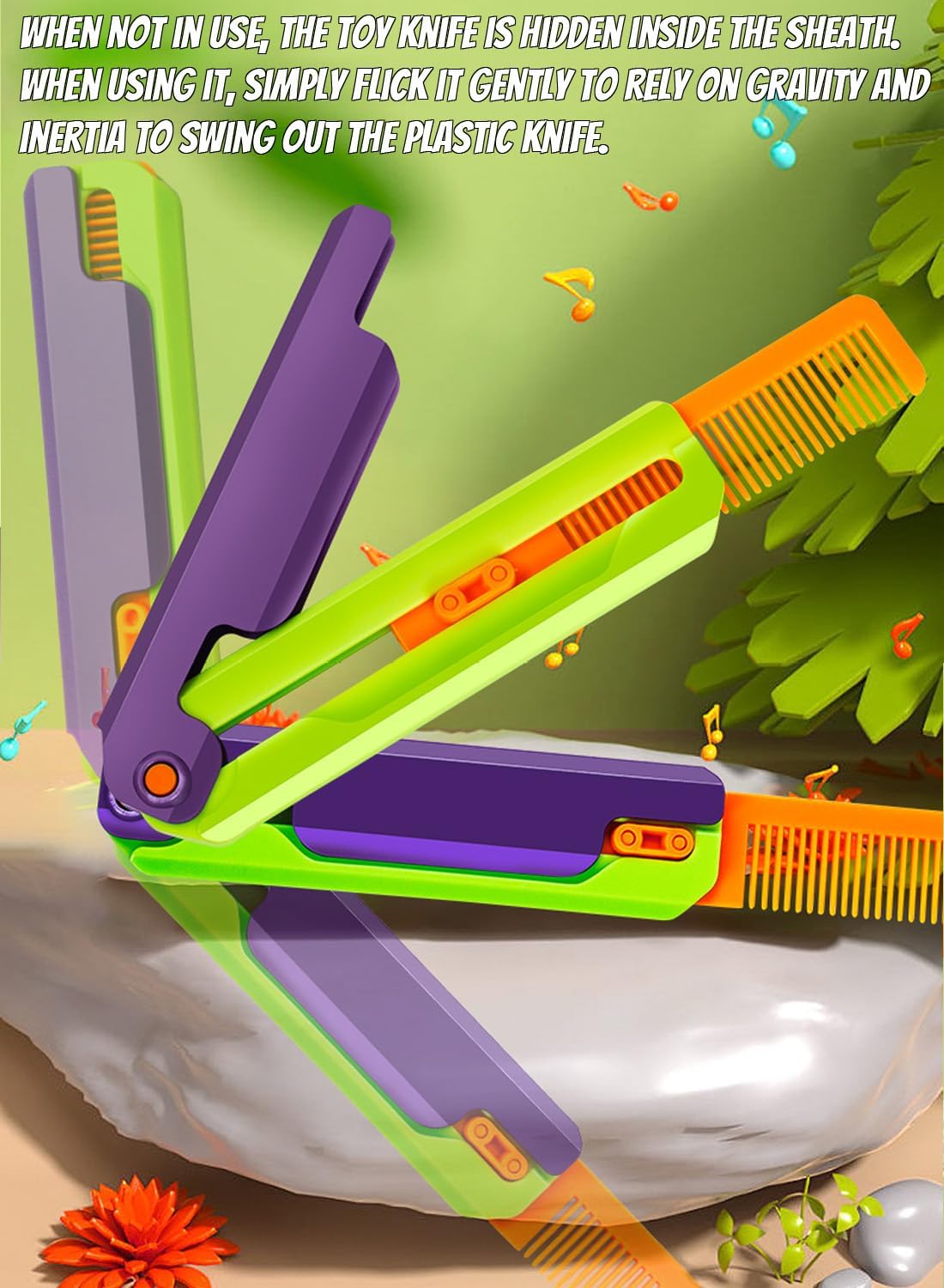 Fidget Gun Toy, Fidget Blaster Gun 1911 Titan Stress Shot ADHD Gun, 3D Printed Stress Anxiety Relief Pistol Toys