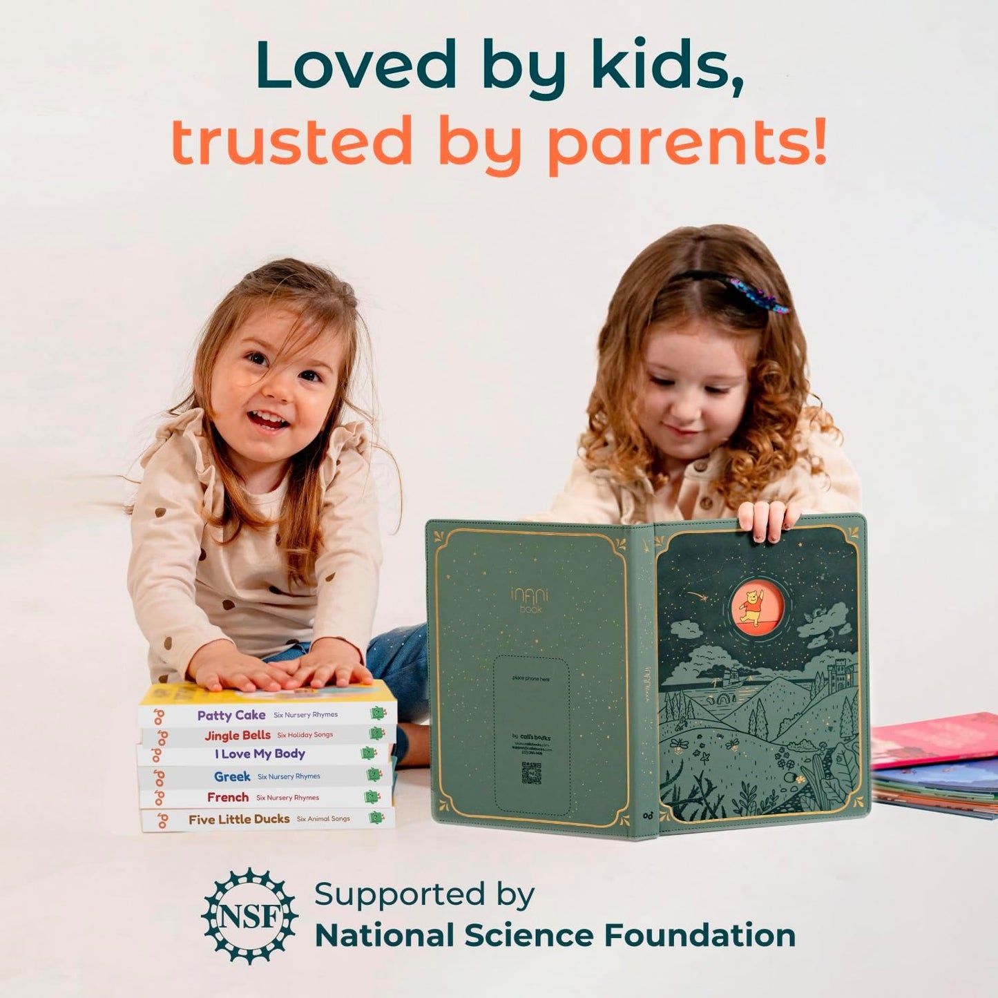 Cali's Books Spanish Book for Toddlers 1-3 - Musical Books for Kids, Interactive Baby Sound Book, Educational Song Learning Toys, Bilingual Music Toy for Babies, Libros para ninos en Espanol