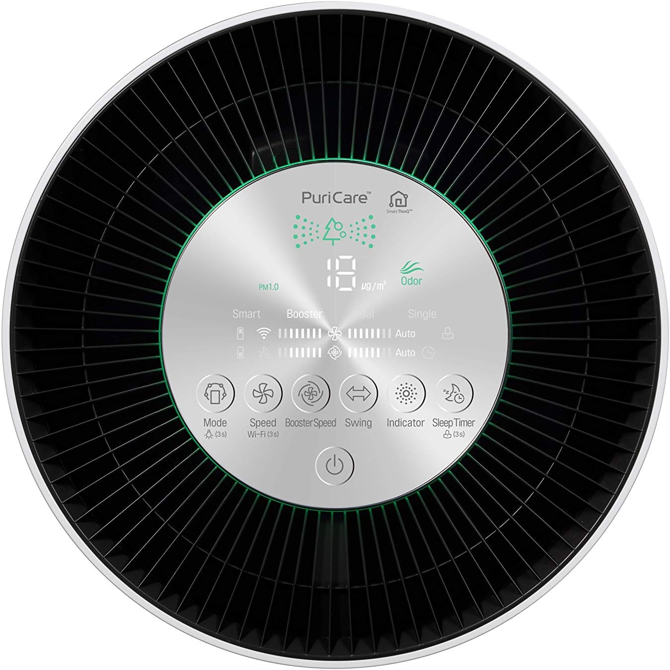 LG PuriCare 360-Degree Air Purifier with SmartThinQ Wi-Fi and Voice Control, AS560DWR0