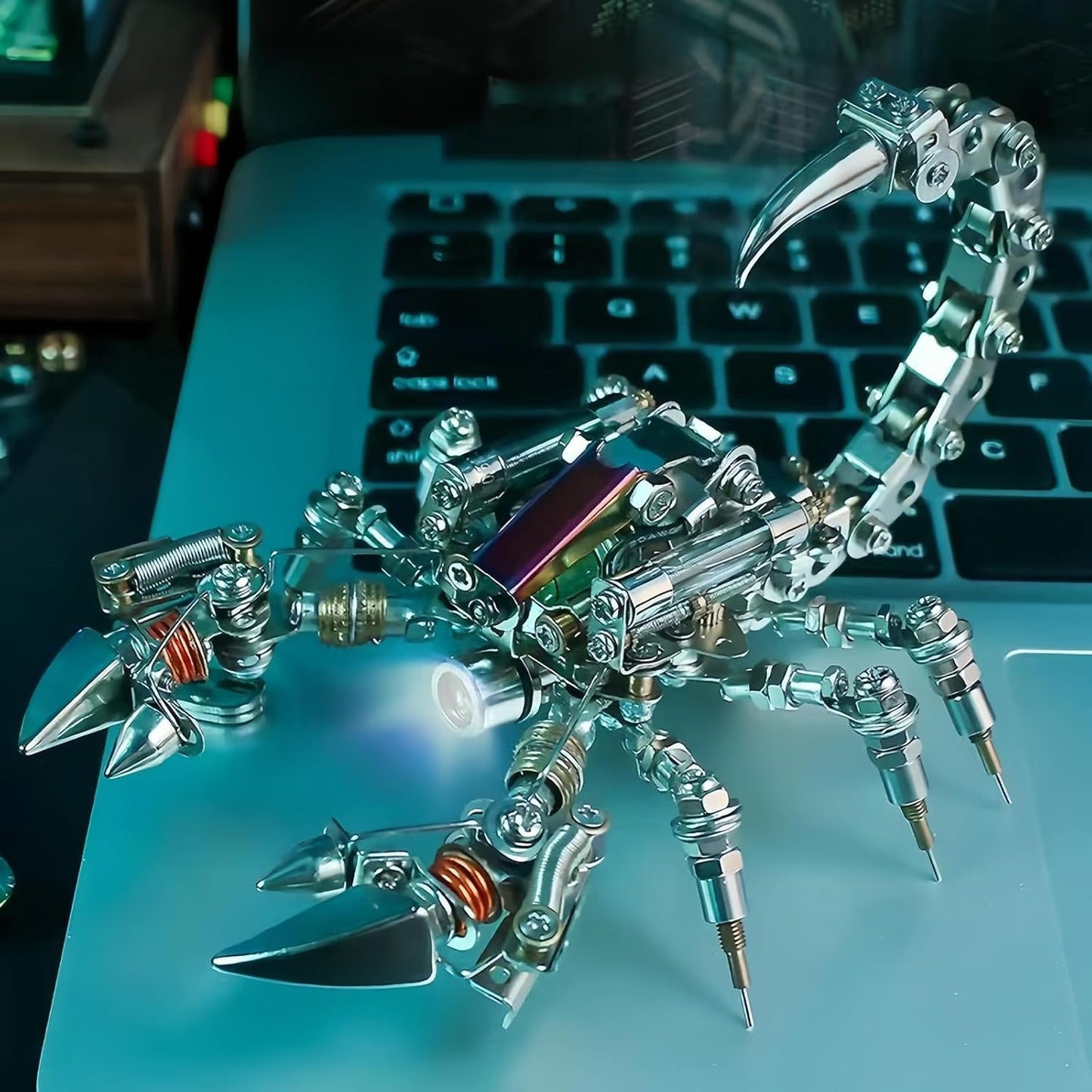 Adult 3D Metal Puzzle, Punk Scorpion Metal Model Set, 3D Puzzle Mechanical Insect Building Blocks, Fun DIY Assembly,high-end Men's Gifts.