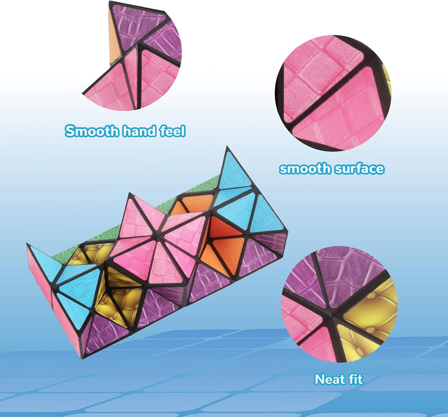 Infinity Cube Fidget Toys for Kids and Adults Anxiety Relief Cubes for ADD ADHD OCD Autism Sensory Toys Fidget Cool Gadgets Cube Unique Boys and Girls and Adult Birthday Gift