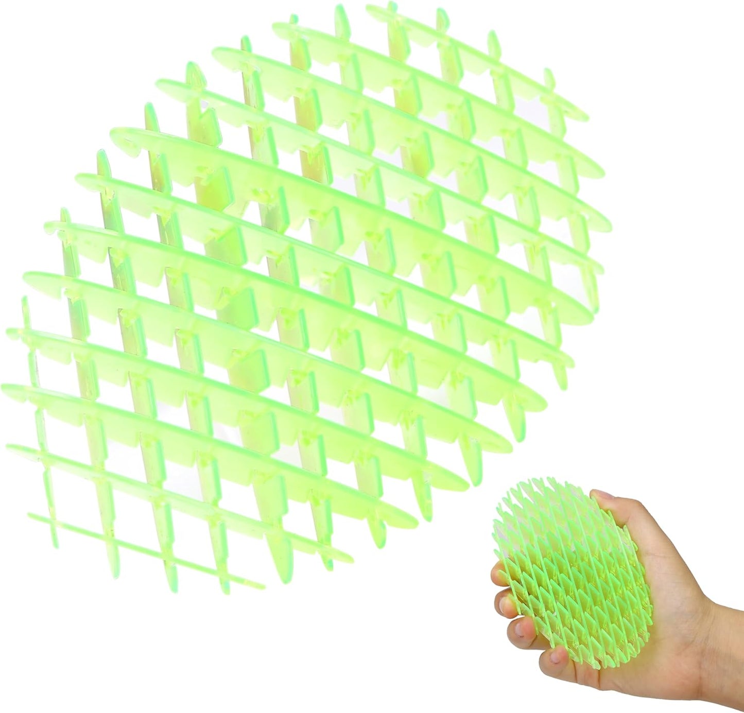 Fidget Worm Toy, 3D Elastic Fidget Toy for Kids Adult Relieving Stress Boredom, Stress and Anxiety Relief Calming Fidgets Desk Toys for Adults,Ideal Gifts (Green)