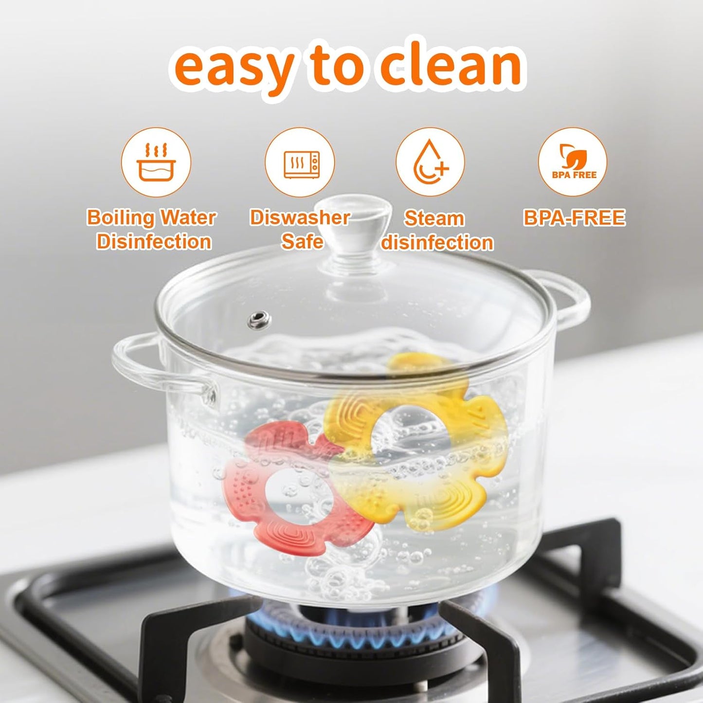 weirtoya 2 PCS Baby Rattles Teething Toys 3-6 Month, Baby Toys for 0-6 Months Infant Toy Sensory Toys with Beads Grasping Shaker, Newborn Must Haves Montessori Toys Babies Gifts