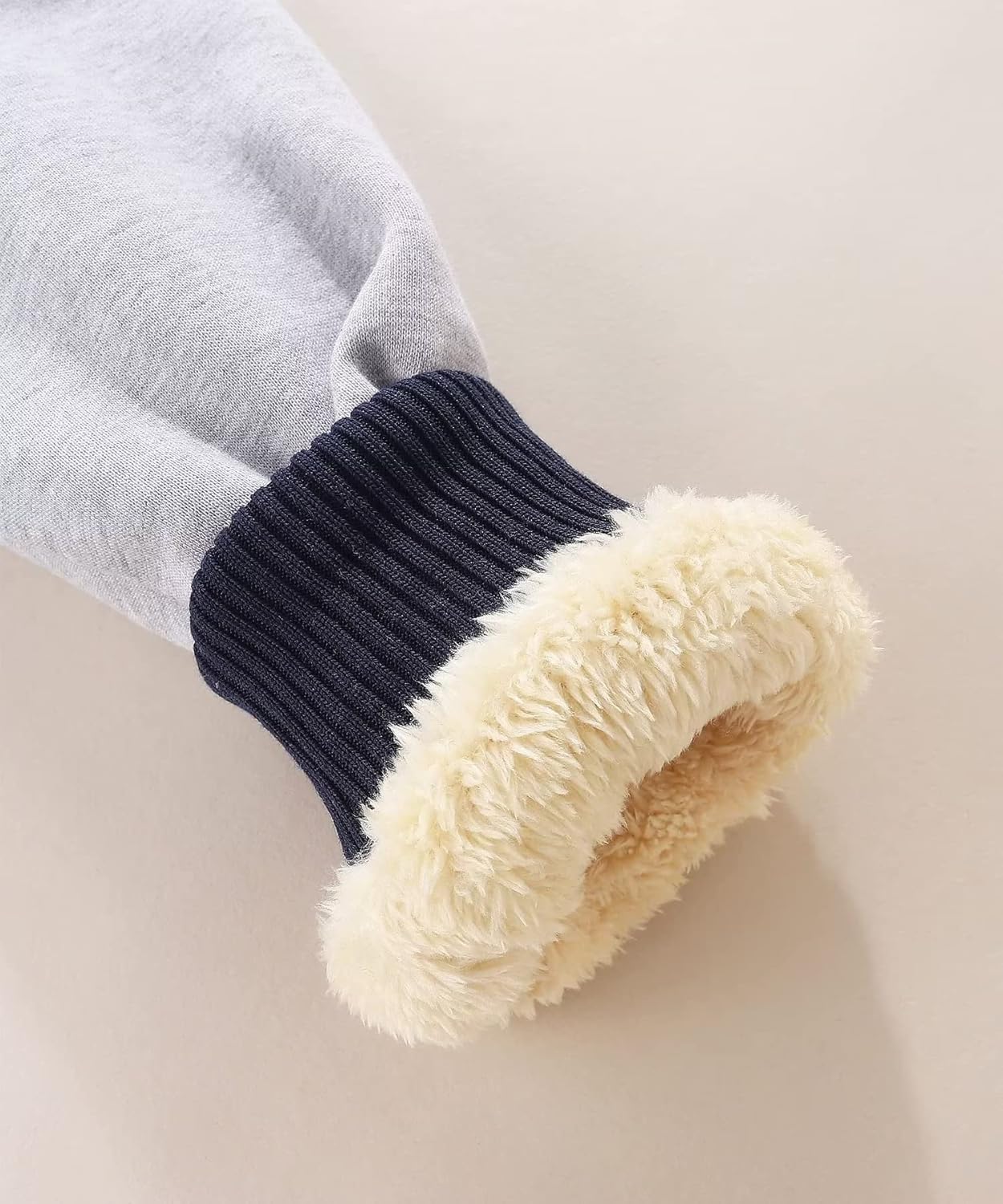 Bumeex Kids Boy's Girl's Sherpa Fleece Lined Jacket Spring Fall Winter Zip up Sweatshirt Hoodie 2-14Y(Toddler/Kid)