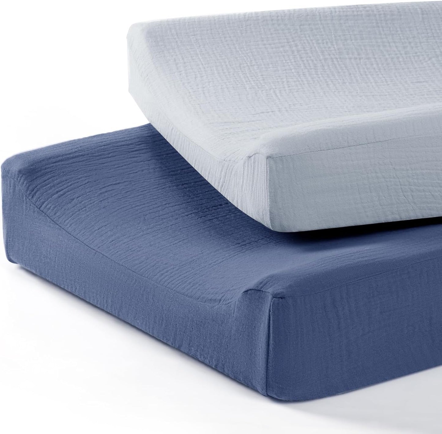 lulumoon Baby Changing Pad Cover: Muslin Diaper Changing Table Pad Cover - Changing Pad Sheets for Girls Boys