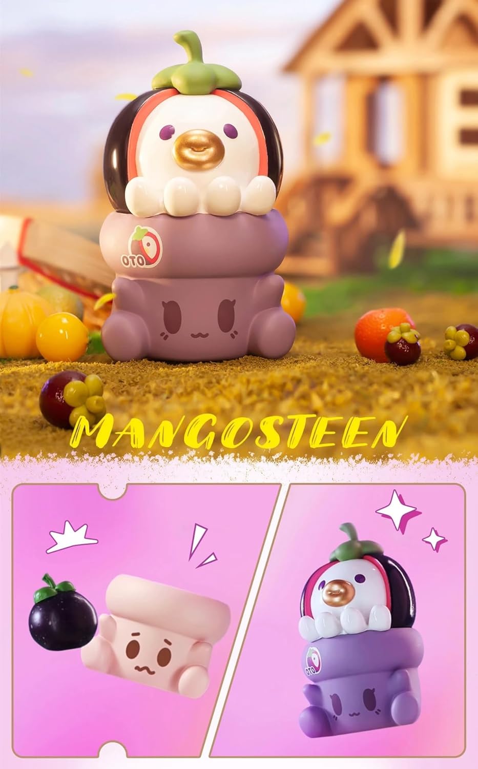 Penpot Hugging Vegetable Series Blind Box Figures 1PC Random Design Box Toys for Modern Home Halloween Decorations Indoor, Collectible Toy Set for Desk Accessories