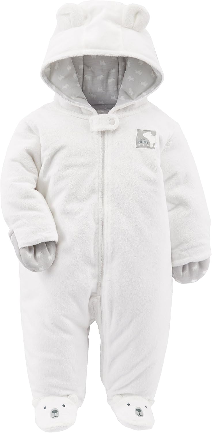 Simple Joys Kid's Pram Ivory Bear Outerwear