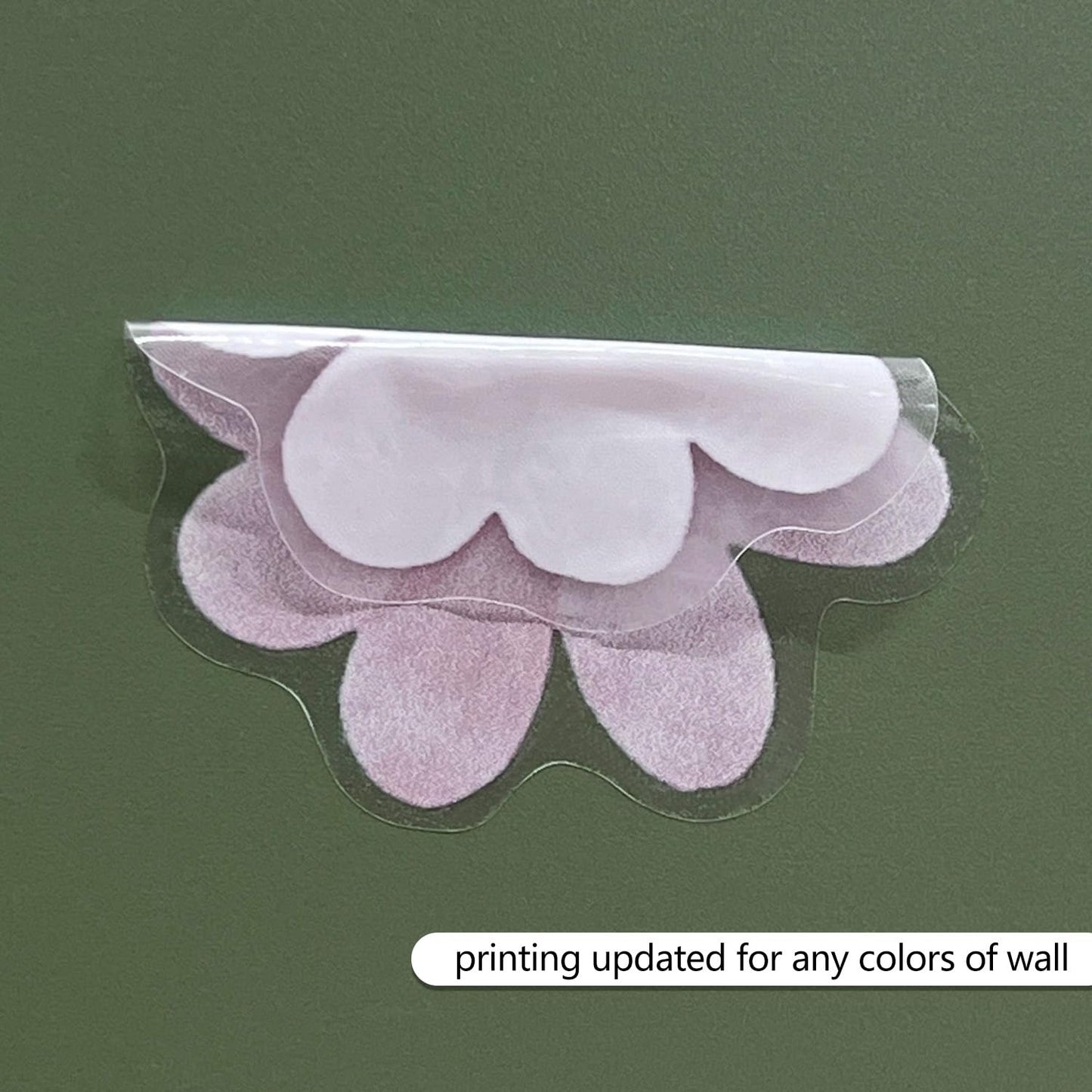 YouRfocus Daisy Wall Decals | 84 PCS Boho Flower Stickers for Girls' Rooms, Playrooms, and Nurseries | Dual Layer Print for High Coverage | Removable Peel and Stick Wall Decor (Pink-B) | 12 Sheets