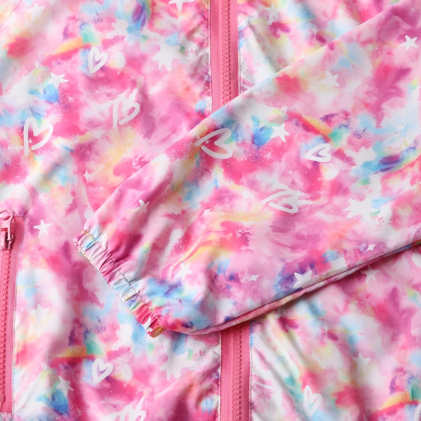 WELAKEN Lightweight Jacket for Girls Kids & Toddler II Girls' Print Water-Resistant Jacket