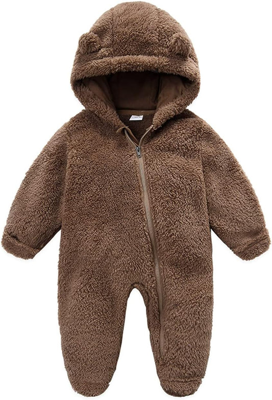 Baby Boy Girl Snowsuit Winter Warm Clothes Coat Infant Jumpsuit Toddler Outfit