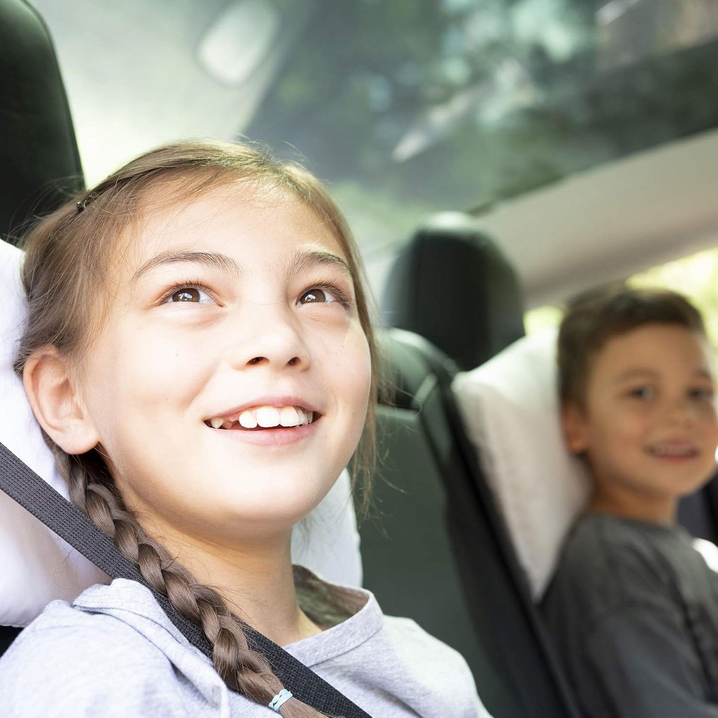 Pipsqueak Small Pillow - Mini 11 x 7 inches - Tiny Pillow for Travel, Dogs, Toddlers, Kids, Lumbar, Knees and Neck - Gray