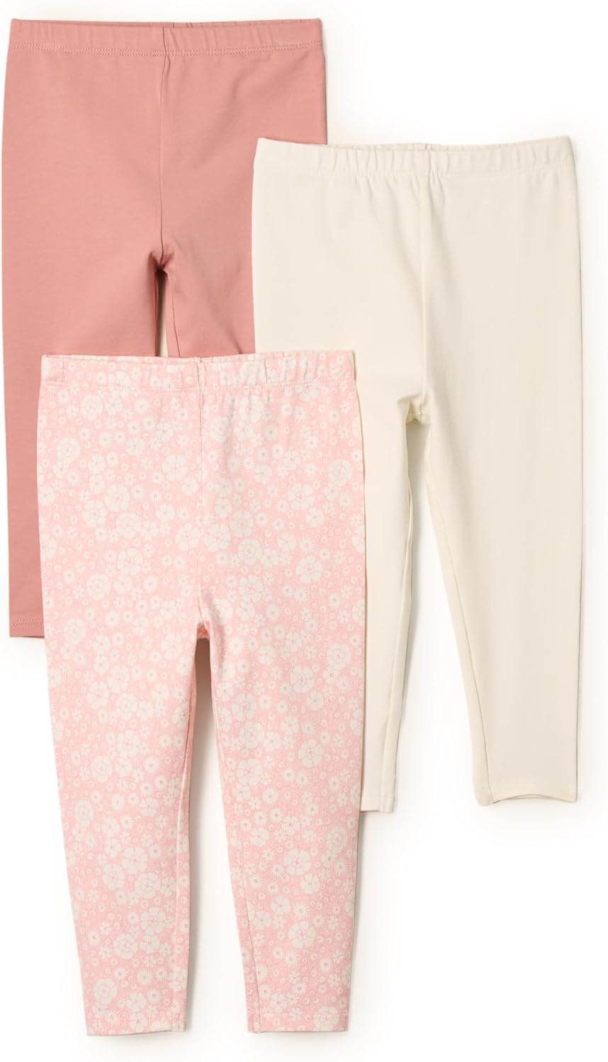 Amazon Essentials x Sofia Grainge Unisex Toddlers and Babies' Legging, Pack of 3