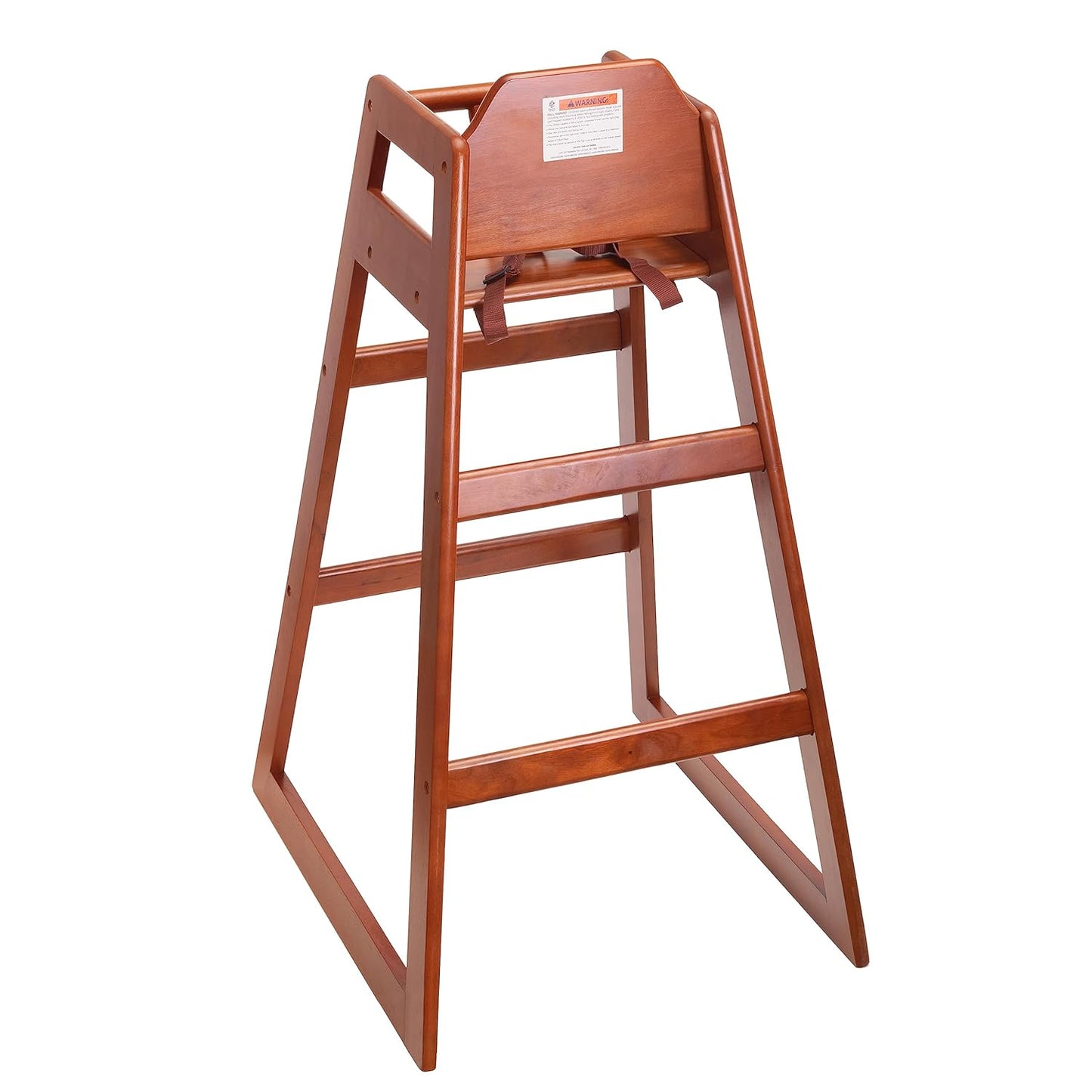 Stager Direct, Seating Ready-to-Assemble Restaurant Wood Bar Height High Chair, Baby Highchairs, Durable Dining Feeding Chair with Steps, High Chairs for Babies and Toddlers, (n 02)