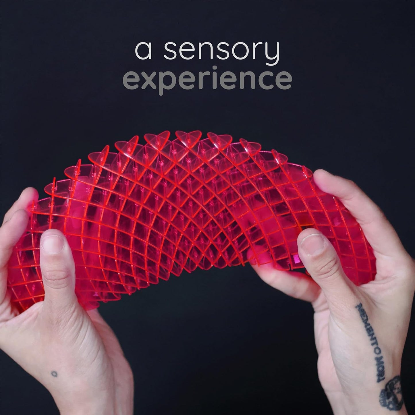 Morf Fidget Worm Toy - Desk Fidgets for Adults - Cool Satisfying Worm Fidget Sensory Toys - Fun and Interactive Morf Fidget Toy for Kids - USA Patent Pending Morf Figgy Toys - Big - 20 x 20