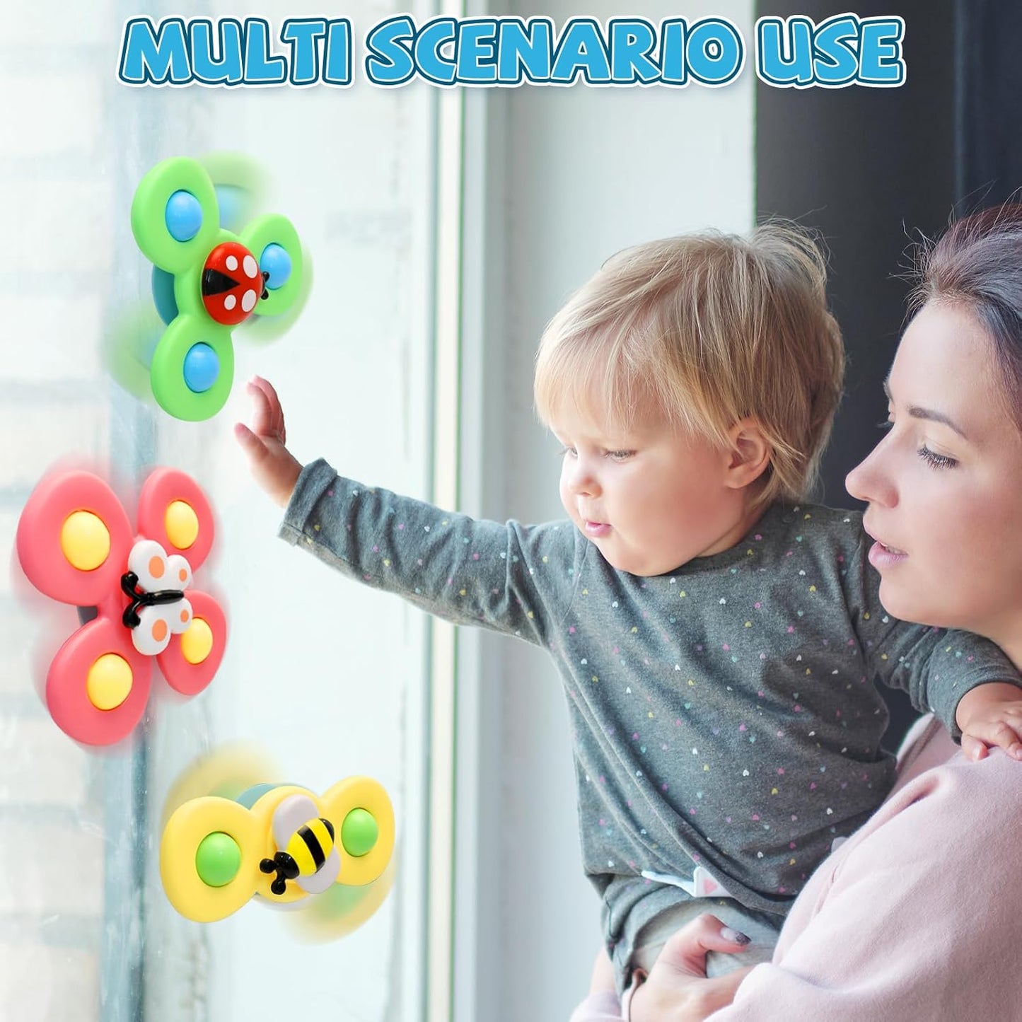 Baby Bath Toys for Toddlers 1-3, Kid Bathtub Toy with 36 Foam Bath Letter & Number, Fishing Games with Fish Net, Water Pool Toy with Storage Bag, Shower Toy Gift for Boy Girl Infant 1 2 3 4 5 6