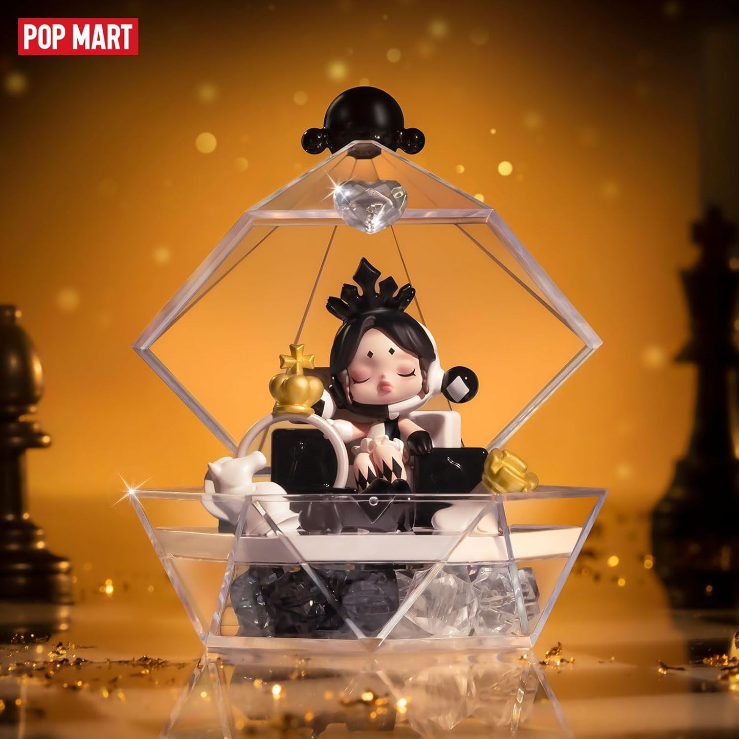 POP MART Crybaby Wishes at Your Fingertips Series Scene Set Blind Box Figures, Random Design Mystery Toys for Modern Home Decorations Indoor, Collectible Toy Set for Desk Accessoriesx, Whole Set