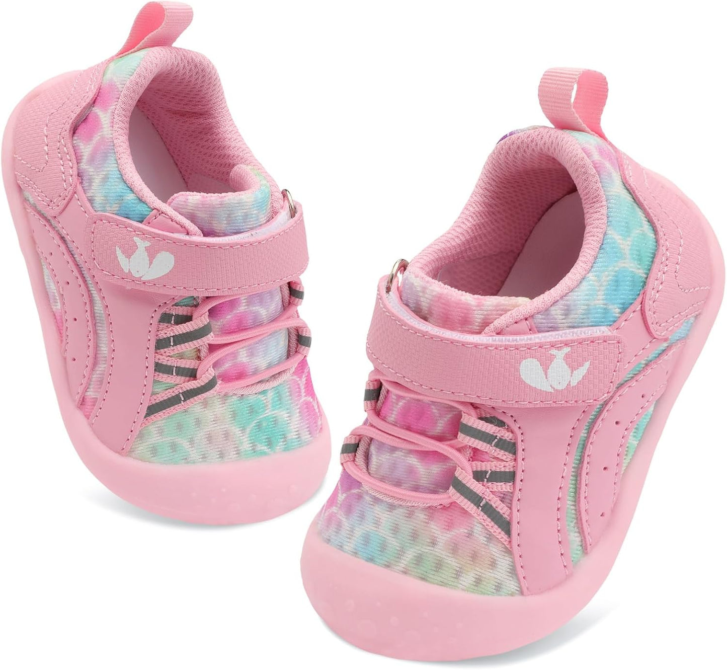 FEETCITY Wide Baby Shoes Boys Girls Baby Barefoot Shoes Breathable Infant Walking Shoe Crib Sock Shoe Toddler Sneakers Flexible