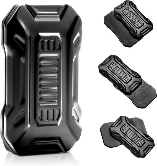 Metal Fidget Toys, Magnetic Slider Fidget for Adults Fidgets, Cool Gadgets Fidget Toys for ADHD, EDC, Anxiety, Stress Relief Toys for Adults, Kids (A-Black)