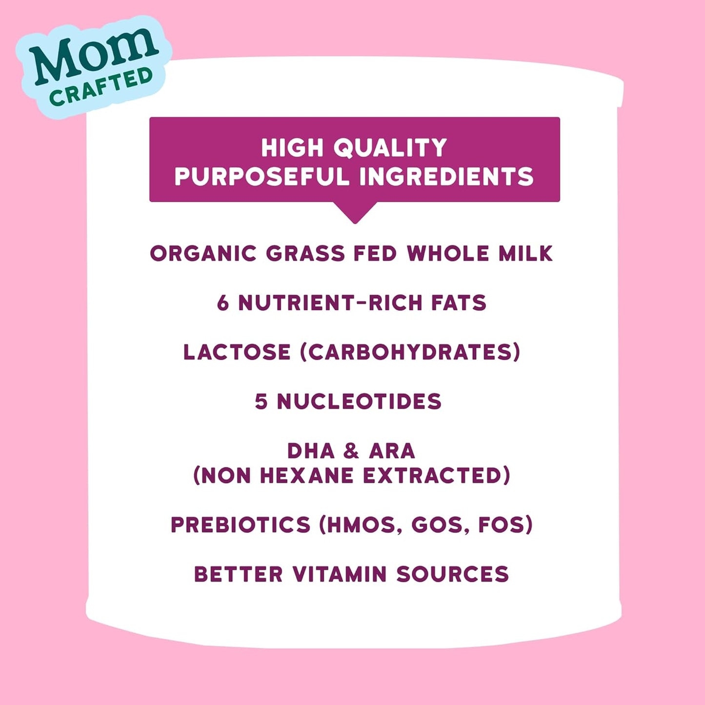 Serenity Kids Organic Toddler Formula Powder - Grass Fed A2 Whole Milk Powder - Prebiotics & DHA for Growth - Clean Label Project Purity Award Certified - 21 Oz, 6 Pack